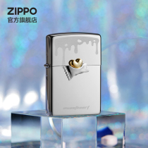 ZIPPO official flagship stores treasure candy sweetheart kerosene lighter creative badge for boyfriend birthday present