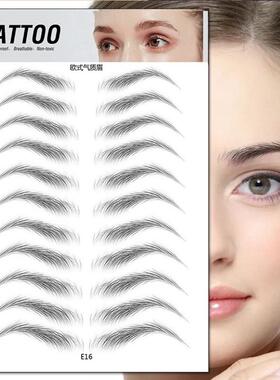 4D Hair Like Eyebrows Makeup Waproof Eyebrow Tattoo Sticker