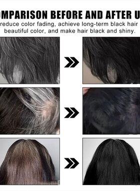 80ml Black Fruit Hair Dye Cream Plant Extract Hair Dye Essen