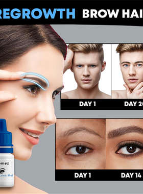 Thick Brow Growth Drop Eyebrow Enhancer Serum Eyelash Growth