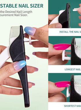 Nailpop Nail Clipper U Shaped Acrylic Fake Nail Scissors Nai
