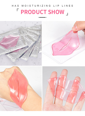 Lip Mask Crystal Collagen Anti-Ageing Pad Lips Masks Peel Of