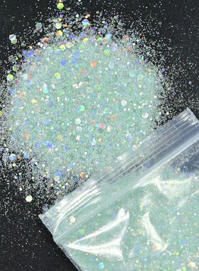 50grams Nail Diamond Glitter Sequ,21color White Symphony Ser