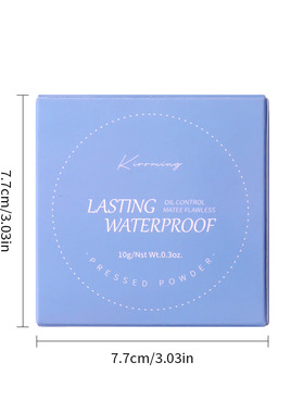 Brand-new 4 Colors Dark Pressed Powder Dark Skin Powder Long