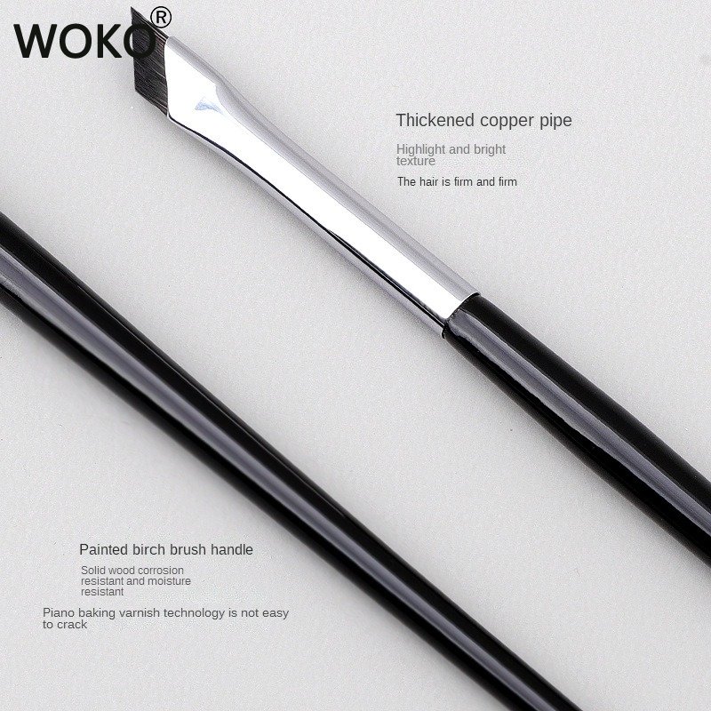 Upgrade Blade Eyeliner Brush Ultra Thin Fine Angle Flat Eyeb - 图1