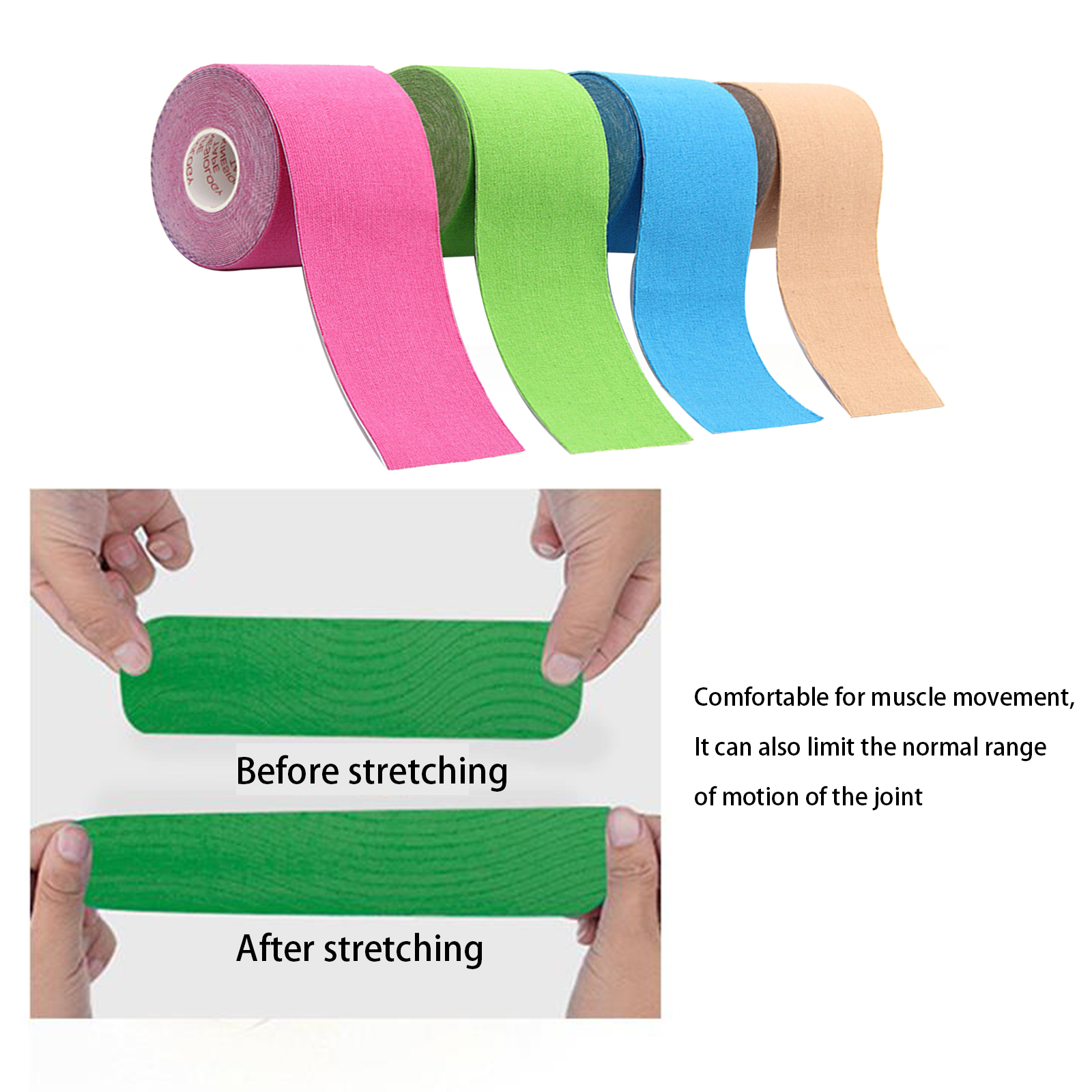 5CM*5M Kinesiology Tape For Face V Line Neck Eyes Lifting-图1