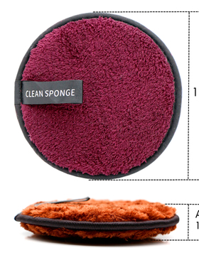 Reusable Makeup Remover Pads Cotton Wipes Microfiber Make Up