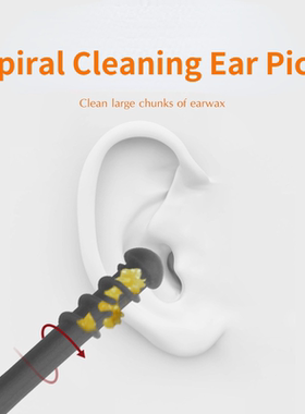 1Set Ear Wax Removal Tool Ear Cleaning Sticks Earpick Remove