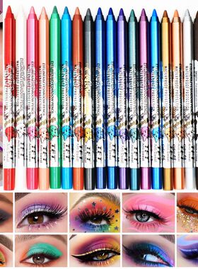 Eyeliner Blue Black Eye Shadow coloured pens make up makeup