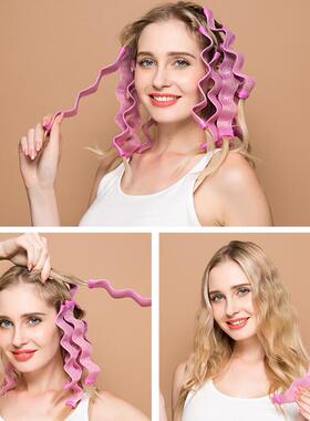 12pcs DIY Magic Hair Curler Heatless Hair Rollers Curlers Ha