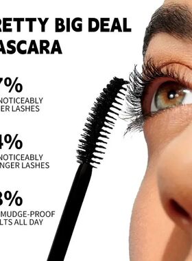 Red Brown Eyelashes Mascara Christmas Stage Makeup Colored M