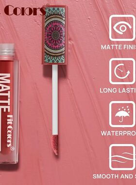 6Colors Waterproof Liquid Lipstick Matte Velvet Clay Texture