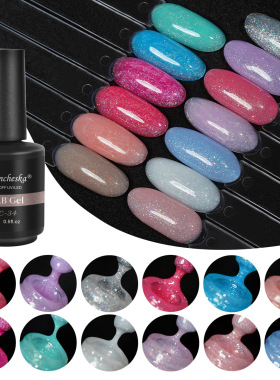Crystal extension solution Nail Polish Set For Manicure Colo