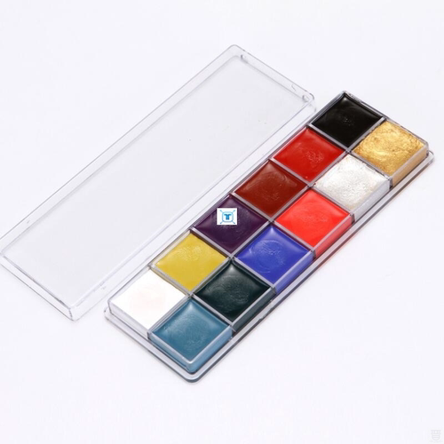 12 Colors Face Body Art Painting Body Paint Oil Painting - 图3