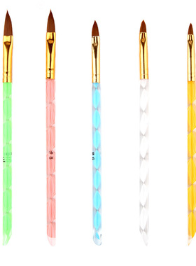 Nail Brush Gel Acrylic Set For Nails Accessoires Drawing Pen