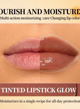 Natural Sheer Lip Balm Moisturizing Honey Lipstick Tinted Li