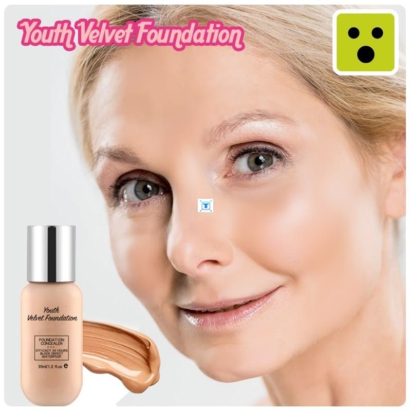 Back Foundation Base Makeup Age Rewind Matte Liquid-图1