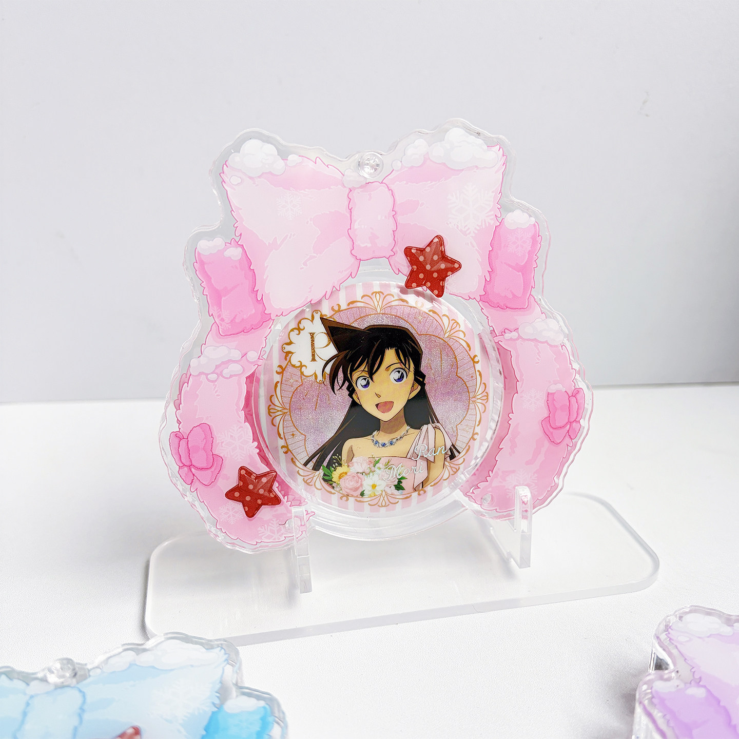 乘梦电波 绒绒冬日 耳罩谷美亚克力吧唧砖收纳吧唧托装饰摆谷子,淘宝优惠券,粉丝福利购,淘宝优惠卷