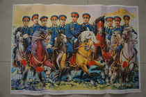 The nostalgic old version of old age painting The Top General