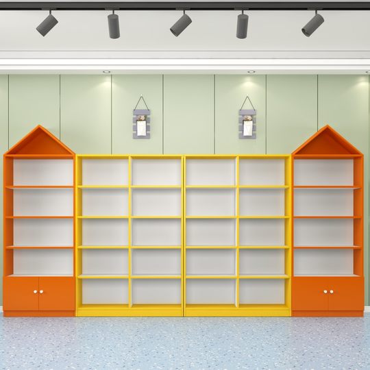 展示柜玩具柜子产品货架商场乐园手工展示架图书绘本货柜商用展柜