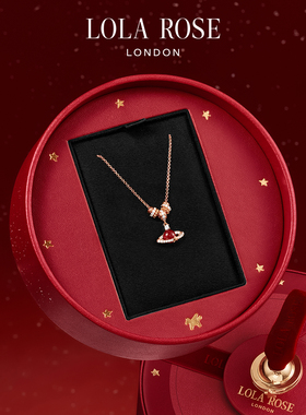[双旦新品]Lola Rose罗拉玫瑰日心说项链女款新款轻奢圣诞礼物