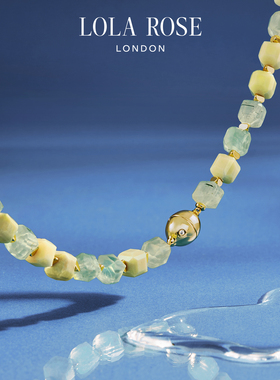 Lola Rose罗拉玫瑰串珠系列方糖项链女款新款爆款小众生日礼物