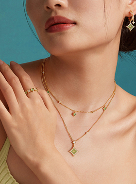 Lola Rose罗拉玫瑰闪星系列项链女款小众复古时尚轻奢生日礼物