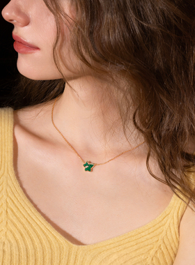 LolaRose常青藤项链小众锁骨链