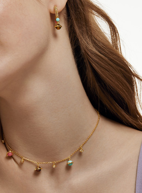 Lola Rose罗拉玫瑰日心说星球项链女款高级时尚新款轻奢生日礼物