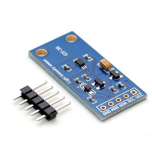 GY-30 数字光强度模块 光照传感器模块 BH1750FVI 送代码 - 图0