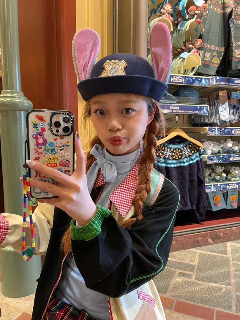 朱迪兔子警官cos服饰帽子儿童礼帽徽章圆顶兔耳朵乐园成人亲子帽,淘宝优惠券,粉丝福利购,淘宝优惠卷