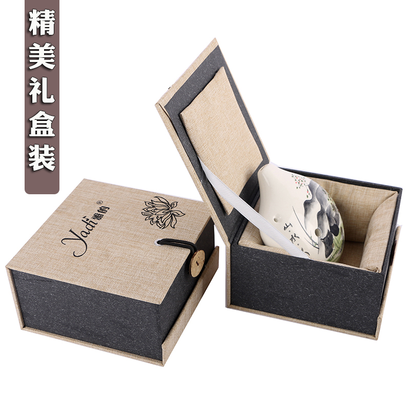 雅的旗舰店【yadi/雅的】AF陶笛6孔中音F调初学吹千年风雅 陶笛声音低沉浑厚0