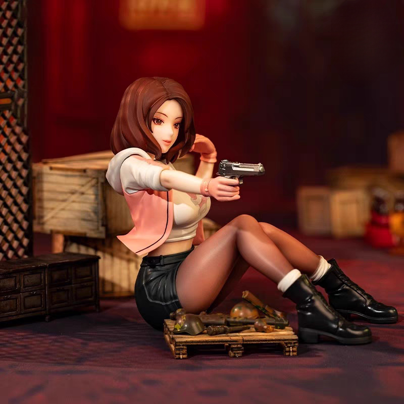 穿越火线手办正版现货 CF穿越火线 空 关小雨手办游戏周边模型摆件手办礼物 女