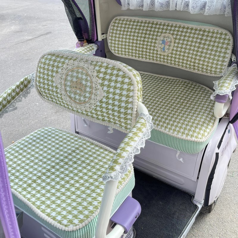 雅迪CL9 C18 C16 CL13 CM16 CL12电动三轮车座套四季通用加厚全包 - 图0