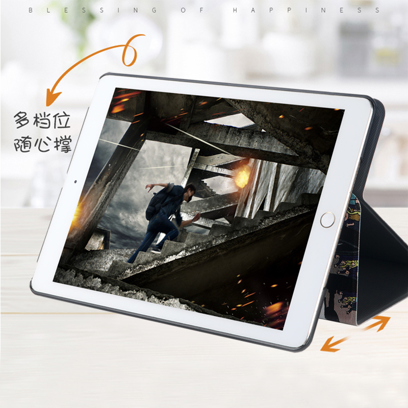 适用2022iPad12.9寸保护套air345苹果mini456平板iPadPro2022外套2018pro11外壳防摔iPad2017/2018卡通全包壳-图1