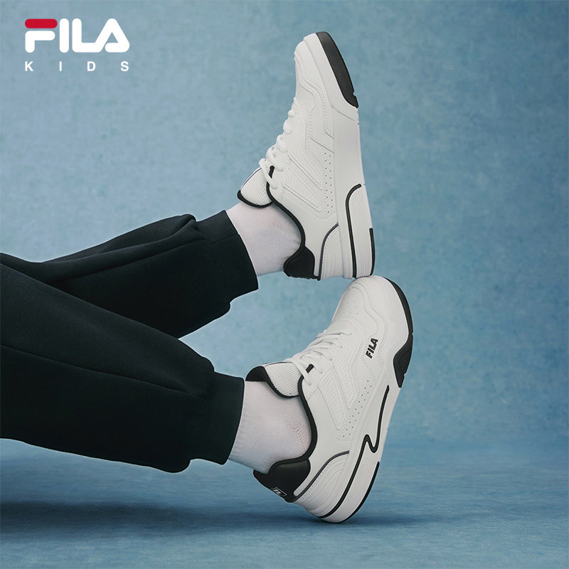 FILA斐乐儿童鞋运动鞋2025冬季新款男女童大童休闲板鞋小白鞋律动,淘宝优惠券,粉丝福利购,淘宝优惠卷