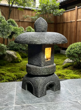 日式庭院石灯笼石雕景观灯
