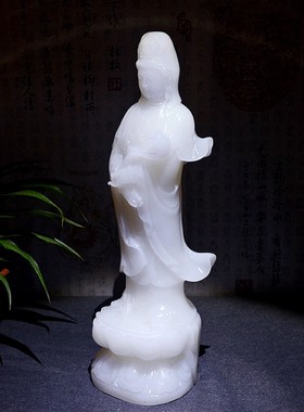 天然玉石摆件中式大堂客厅