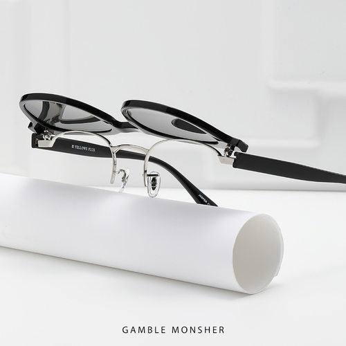 黄宗泽同款太阳镜可配近视度数太阳眼镜男开车两用上翻盖墨镜男款 - 图0