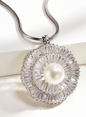 大气长款高档韩国百搭配饰毛衣链