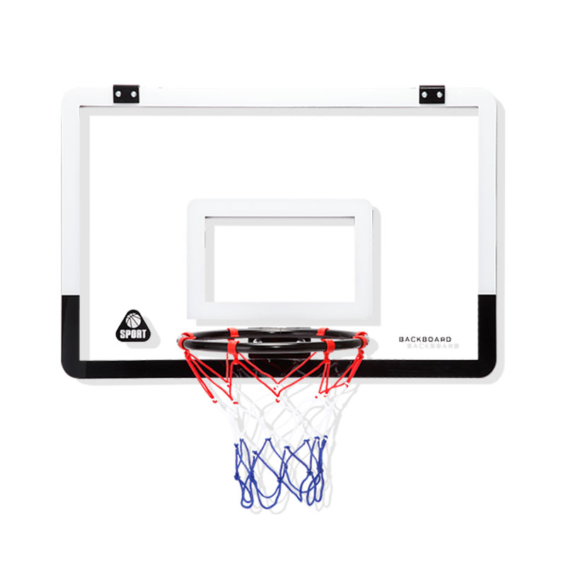篮球框挂式室内可扣篮免打孔儿童篮筐7号篮球架家用投篮框幼儿园 - 图3