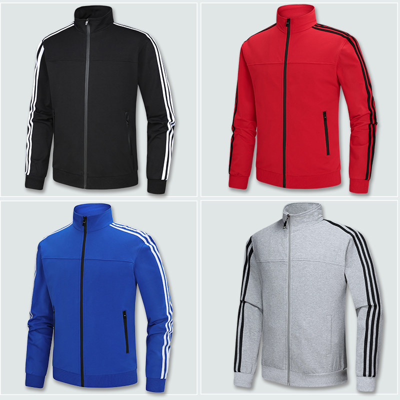 卫衣男外套春秋潮流新款立领开衫 法马顿卫衣