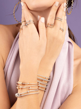 APM饰来运转戒指设计感银送礼