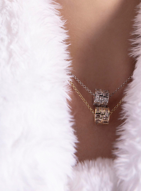 [杨紫同款]APM Monaco Ice冰块可调节项圈项链惊喜盒圣诞礼物