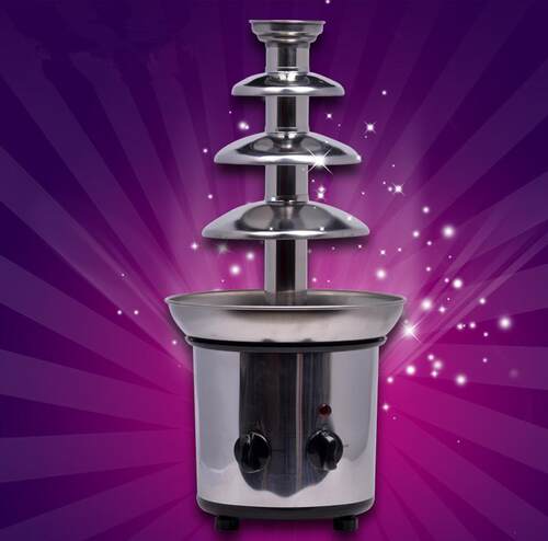 Stainless Steel Luxury Chocolate Fondue Fountain巧克力喷泉机 - 图2