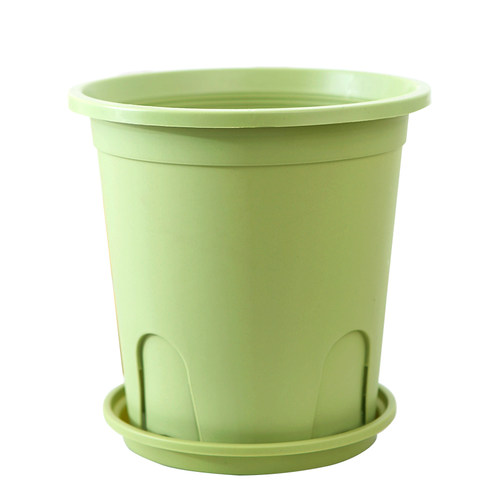 塑料花盆家用透气耐用加仑盆兰花绿萝月季庭院阳台加厚二代控根盆 - 图3