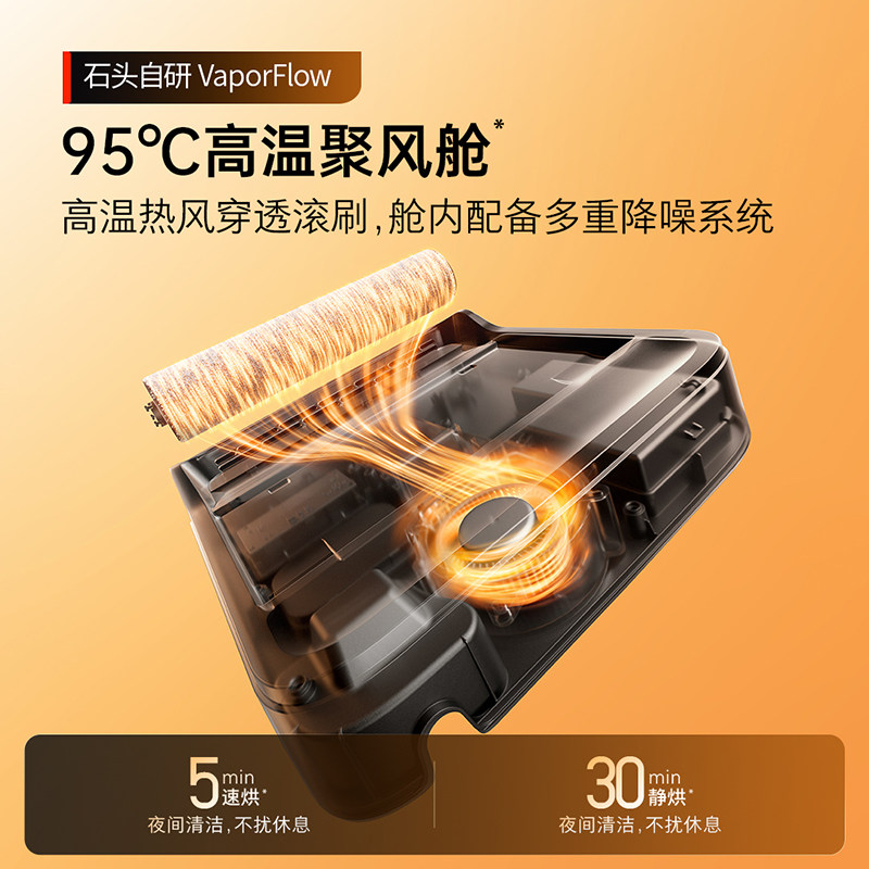【新品】石头智能蒸汽洗地机A30 Pro Steam智享版母婴级吸拖一体,淘宝优惠券,粉丝福利购,淘宝优惠卷