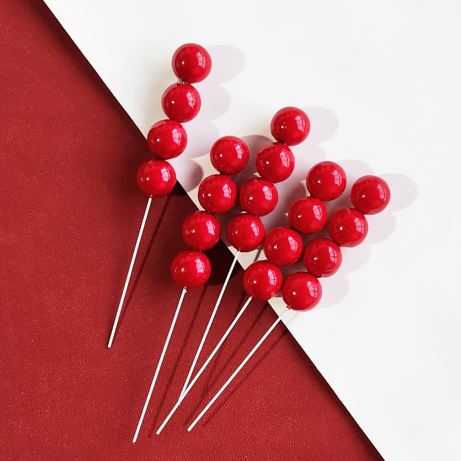 2026喜庆红色仿真糖葫芦蛋糕装饰装饰插件大小号新年春节元旦跨年,淘宝优惠券,粉丝福利购,淘宝优惠卷