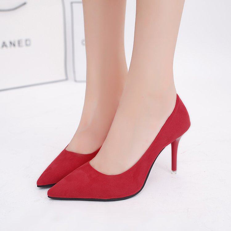 黑色高跟鞋女鞋四五厘米中跟百搭正装上班活动职业礼仪工作单鞋女,淘宝优惠券,粉丝福利购,淘宝优惠卷