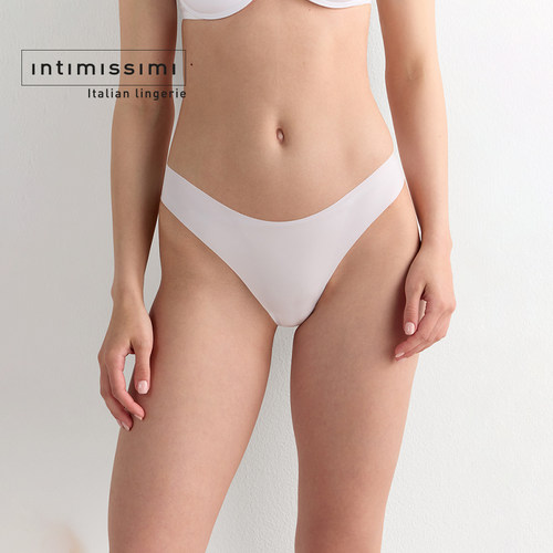 Intimissimi意舒漫女士半包臀性感无痕低腰巴西裤三角裤SBD49V - 图0